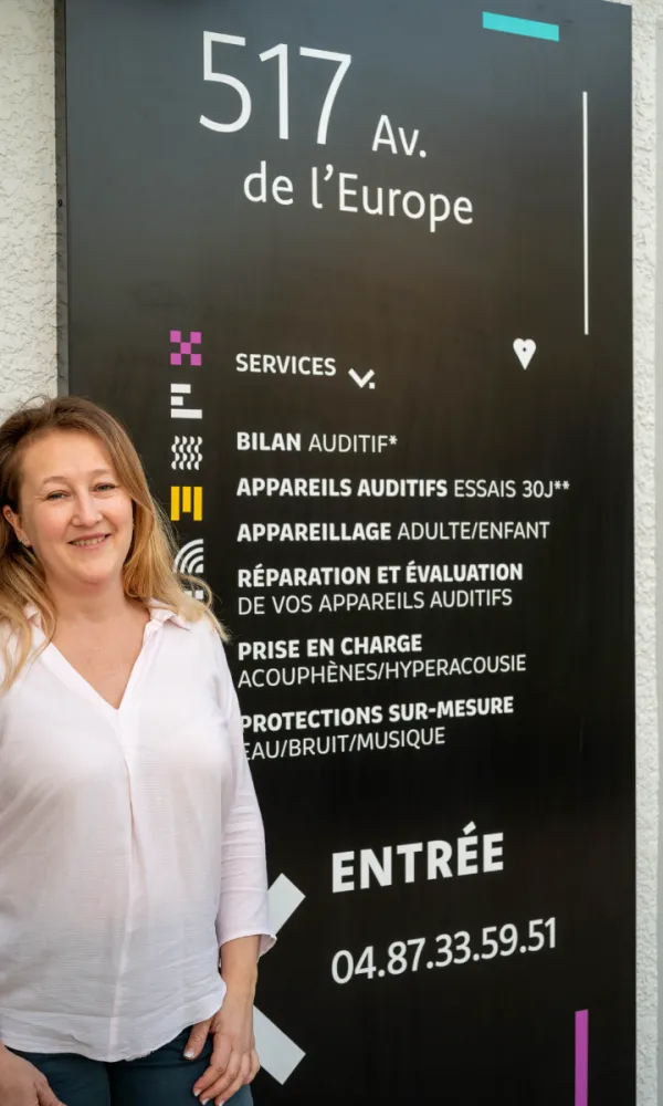 Roxane, audioprothésiste à Castelnau-le-Lez, près de Montpellier